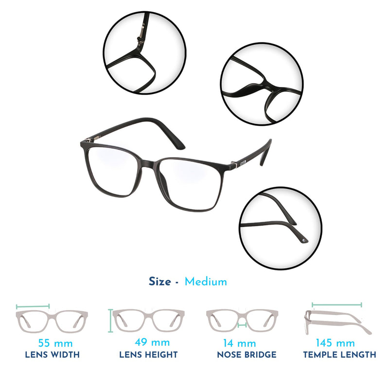 Bluno Square Eye Comfort Glasses™